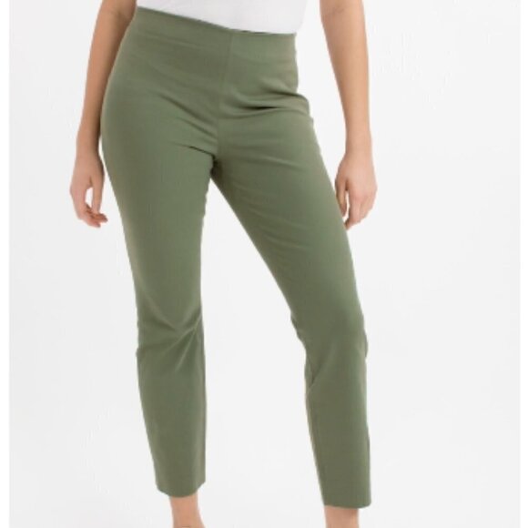 Everlane Pants - Everlane The Side-Zip Stretch Cotton Pant in Green sz 4